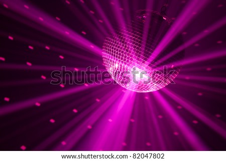 purple party lights background