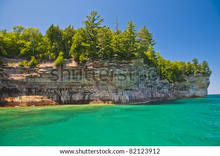 Pictured Rock National Lake Shore Michigan State