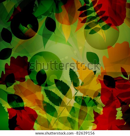 Vector flower background (eps 10).