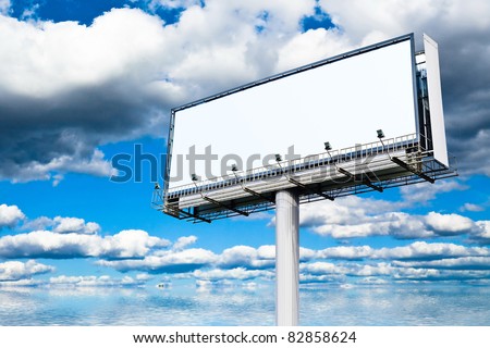 Street Board Billboard Copyspace