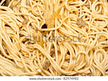 background noodle for meal