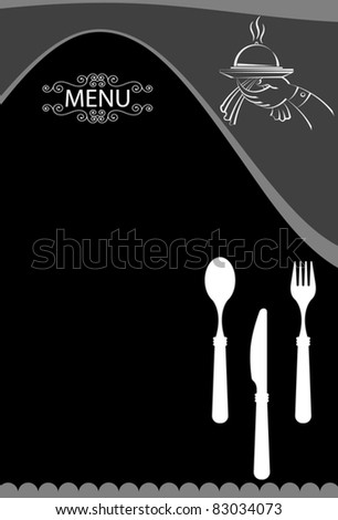 food menu design template