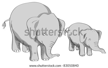 Picture of cartoon elephant