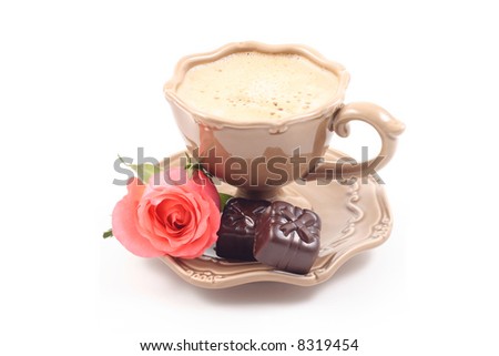 cup of delicious coffee - I love you - perfet for Valentine's day or birthday