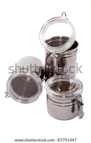 Jar with Clear Lid
