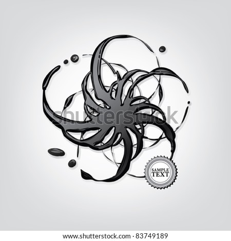 Rings stains, vector element for your design