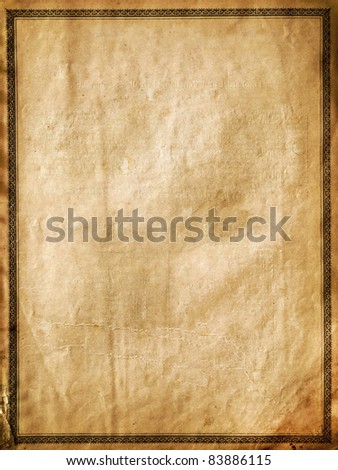 Old paper. Series Royalty-Free Stock Photo #83886115