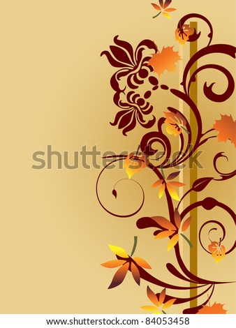 autumn leaves - vector