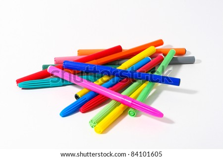 markers Royalty-Free Stock Photo #84101605