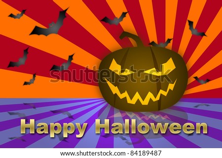 colorful Halloween Background
