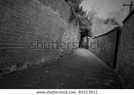 Dark Alleyway Background Stock Photos And Images Avopix Com