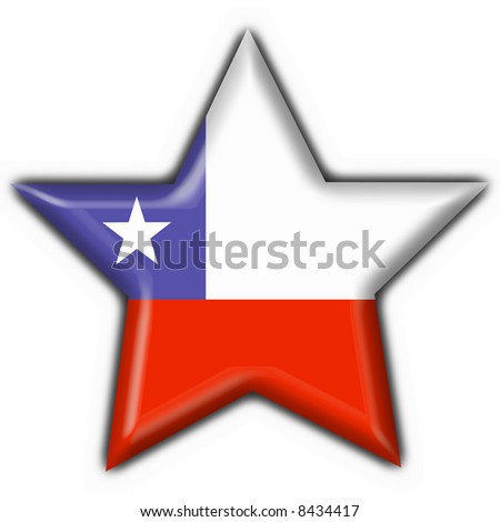 chile button flag star shape
