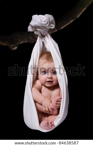 Baby relaxation Royalty-Free Stock Photo #84638587
