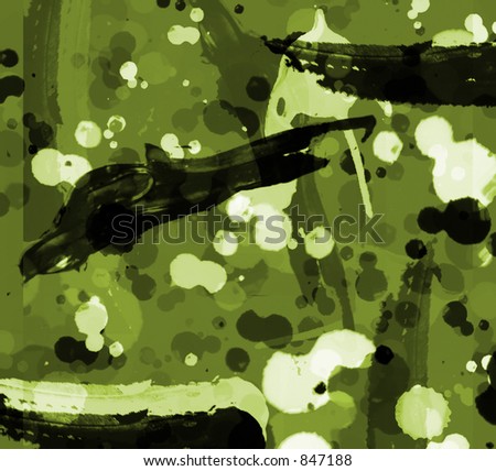 Blobs of paint grunge backdrop