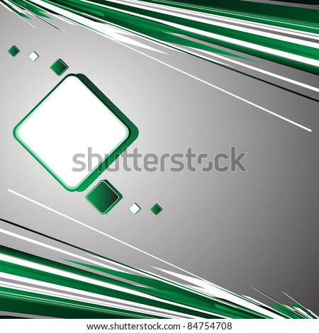 Abstract green background. Clip-art