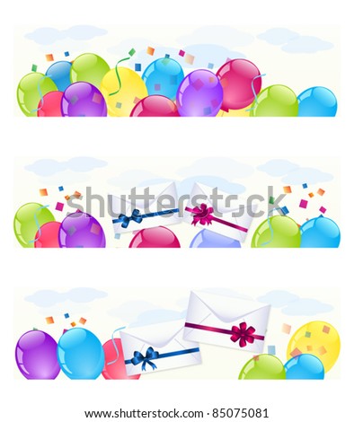 Balloon banners