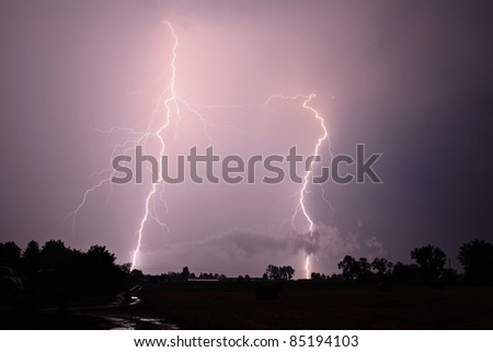 Night lightning
