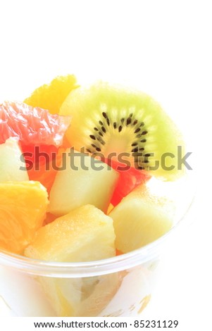 Healthy eating, mixed fruit