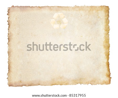 vintage recycled paper background