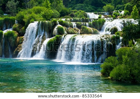 Waterfall Royalty-Free Stock Photo #85333564