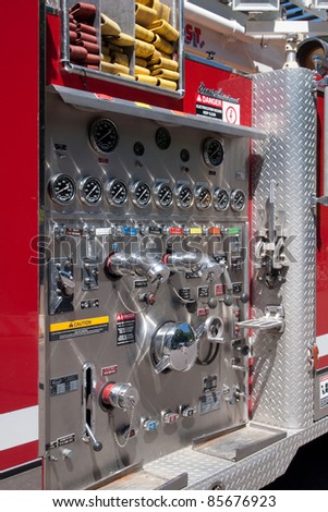 Mechanics of a fire truck