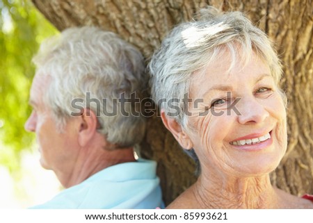 Portrait of senior couple