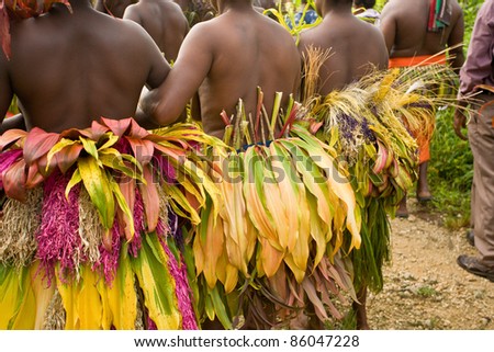 traditional dancers, PNG