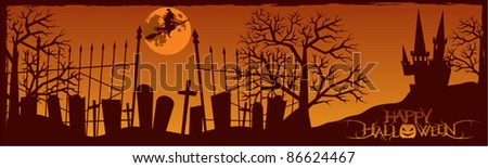 Halloween background\Greeting card