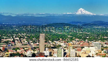 Portland skyline