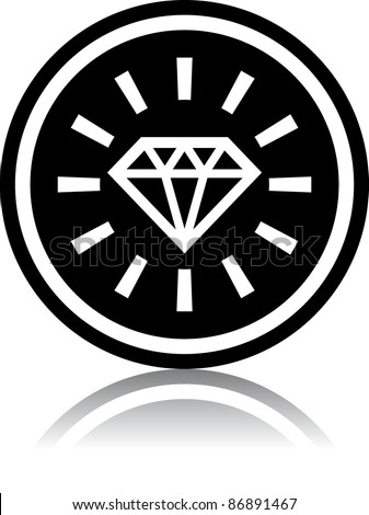 Vector diamond icon