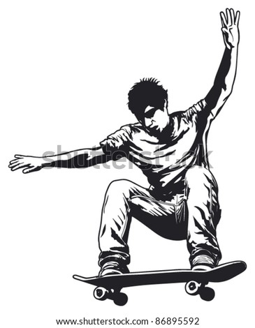 skater jumping