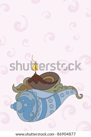 Conch Diwali Card