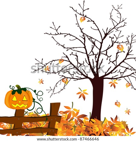 halloween - autumn - vector