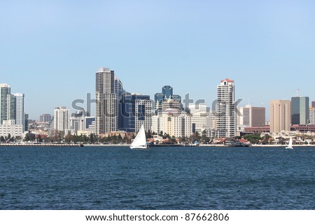 Downtown of San Diego California