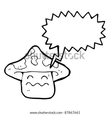 magic mushroom cartoon