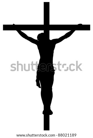 Jesus Christ on the Cross Wall Mural