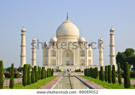 Taj Mahal, India Royalty-Free Stock Photo #88089052