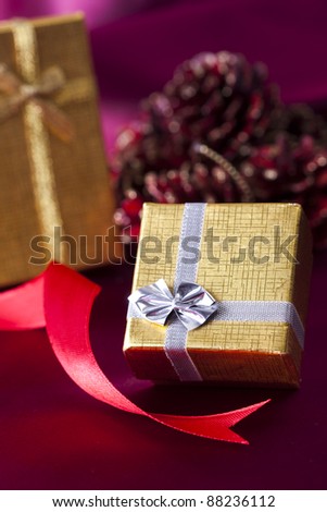 gifts and decorations for Christmas