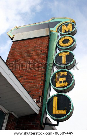 Retro Motel Neon Sign
