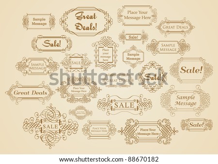 Vintage Labels Royalty-Free Stock Photo #88670182