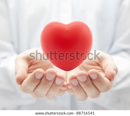 Health insurance or love concept Royalty-Free Stock Photo #88716541