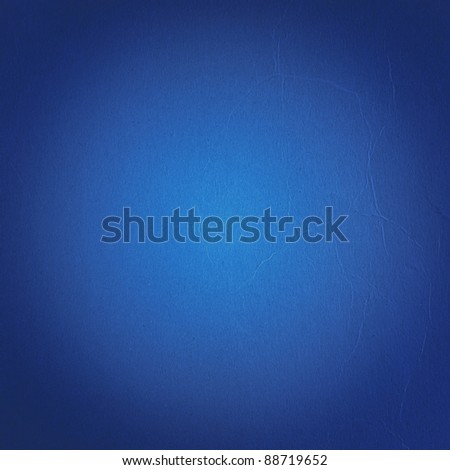 Blue dark wall background or texture