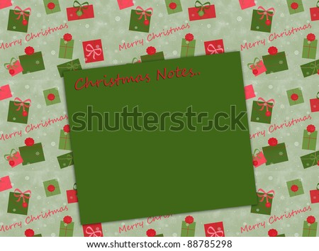 Holiday Gifts - Text - Christmas Notes