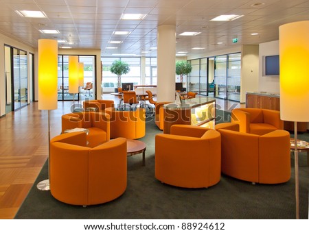 enter room in bank office Royalty-Free Stock Photo #88924612