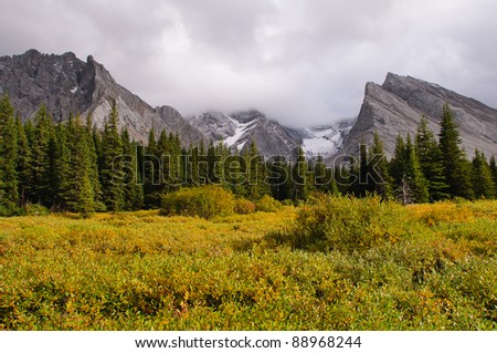 Elbow Pass and Tombstone Lakes area Peter Lougheed Provincial Park, Kananaskis Country Alberta Canada