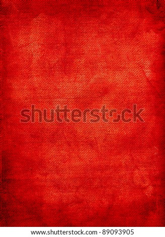 Red background texture of linen. Royalty-Free Stock Photo #89093905