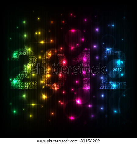 2012. Abstract vector illustration (eps10).