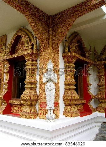 Temple Chiang Mai, Thailand.
