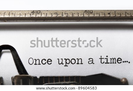 Once upon a time Royalty-Free Stock Photo #89604583