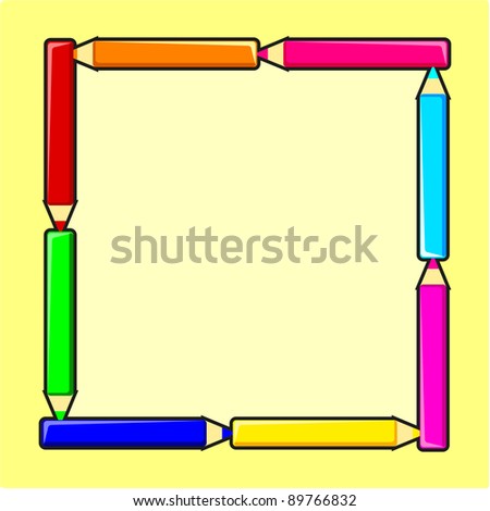 illustration of pencil